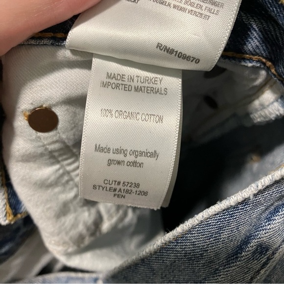 Agolde Fen High Rise Relaxed Taper Jeans in Wander - Picture 12 of 12